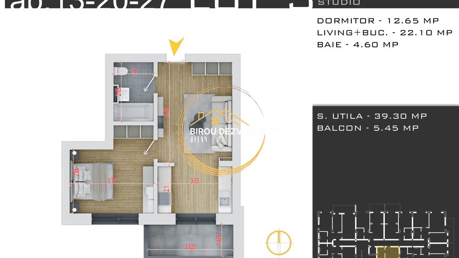 Modern Parcare bonus Investitie Titan Pallady Metrou Teclu ikea Titan - Schiță 2