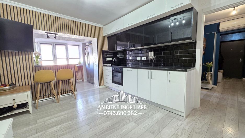 Apartament cu 3 camere, etaj 2, mobilat și utilat, VASLUI zona Crucea-Gării; - Poză 1