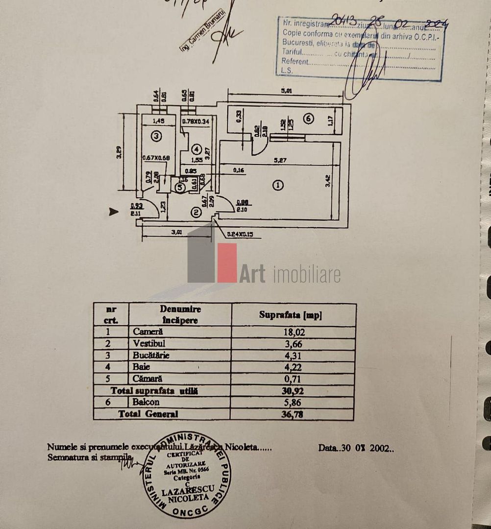 Garsoniera Lujerului 3 min metrou - Poză 15