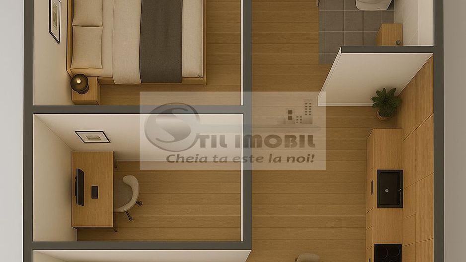 Apartament Modern în Rediu|3Camere 105.000€ 0% Comision - Poză 4