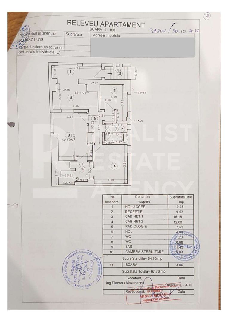 Cabinet stomatologic stradal de vânzare – Zona Pasajul Lujerului - Poză 8
