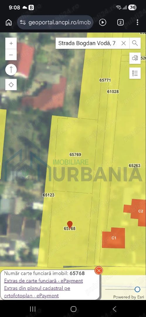 Teren intravilan în comuna Letcani, lângă Iași, pe strada Bogdan Vodă - Poză 1