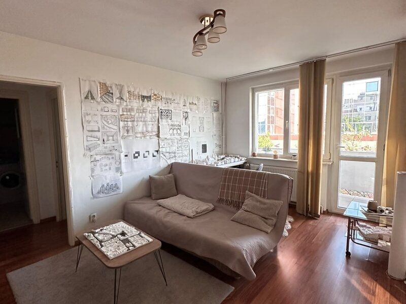 Apartament 2 camere, 43 mp, balcon 7 mp, centrală proprie – Carol I - Poză 1