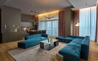 Penthouse One Herăstrău Towers | 3 camere | Mobilat - Poză 4