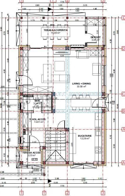 Casa individuala Sura MICA - Schiță 8