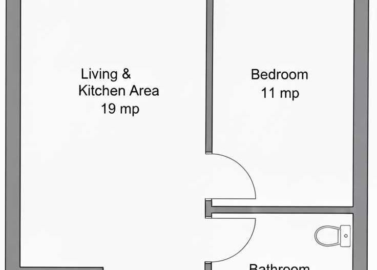 Apartament 2 camere, balcon, etaj intermediar, Terra - Poză 8