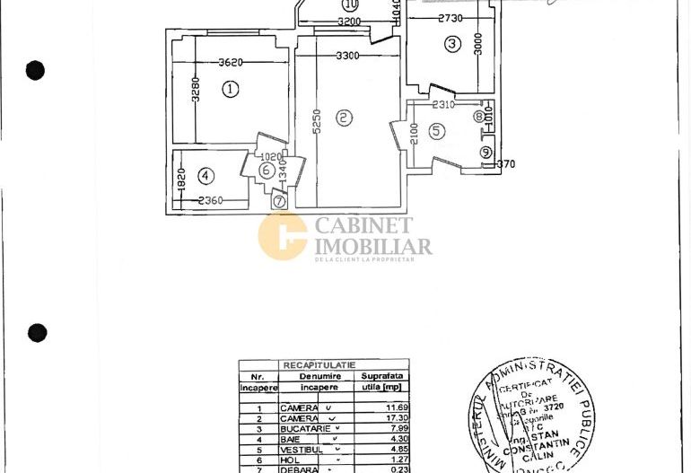 2 camere I Sos Stefan cel Mare I Etaj 1/8 I Bloc 1982 - Poză 9