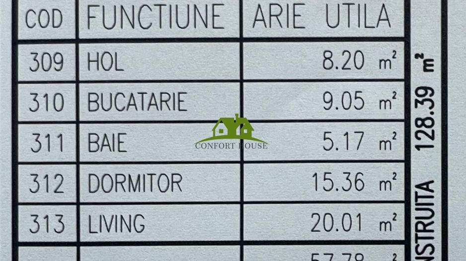 Apartament 2 camere, bloc nou, P+3, Ap.14, Et. 3, Bl.2 - CP2440232 - Poză 7