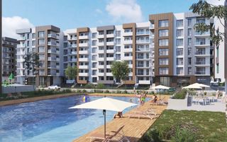 Apartament modern cu 2 camere tip studio, piscină și acces metrou - Poză 8