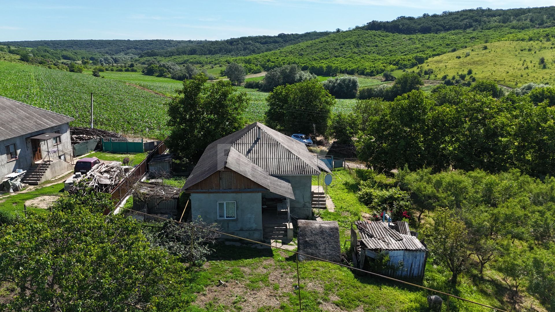 Casă cu priveliște spre pădure și 25,7 ari de teren – Hîrbovăț, r. Anenii Noi - Poză 4