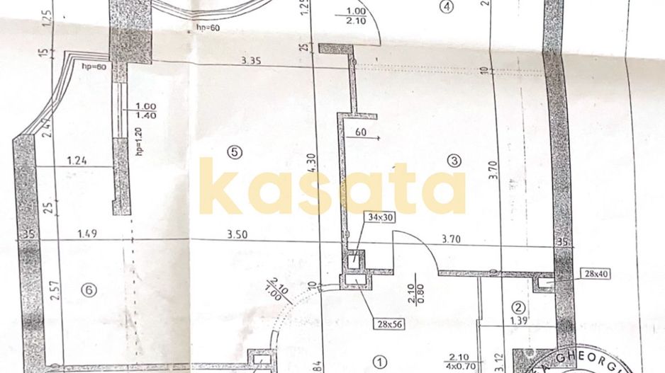 OPORTUNITATE | APARTAMENT 2 CAMERE | CENTRAL UNIRII | BLOC 1990 - Schiță 11
