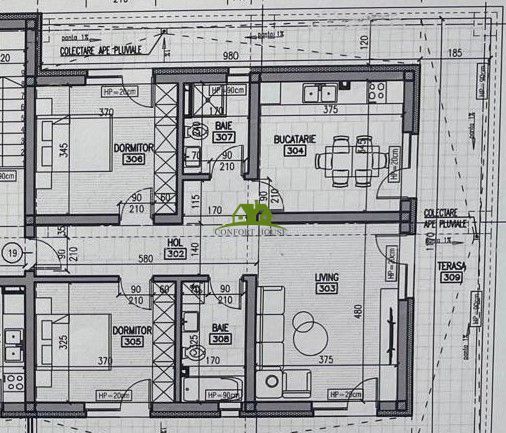 Apartament 3 camere, bloc nou, P+3, Ap.19, Et.3, Bl.1 - CP2438826 - Poză 6