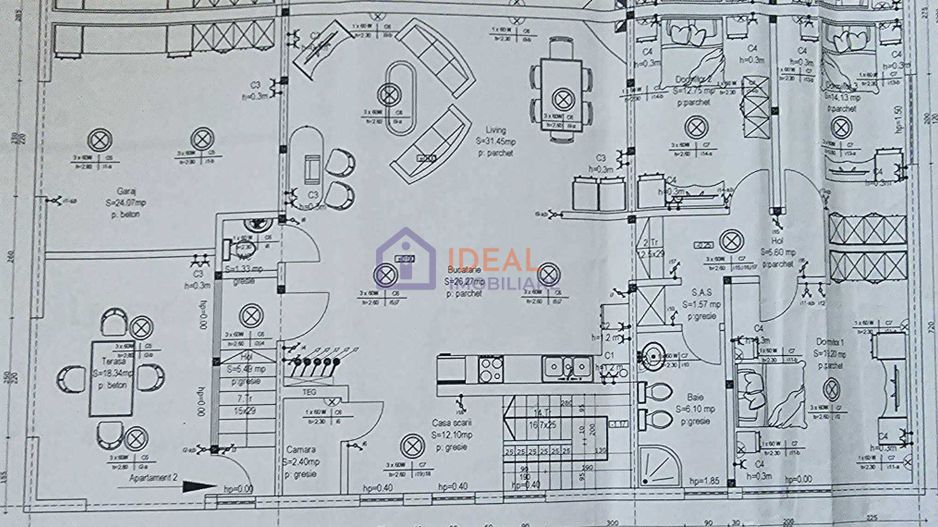 Casa Mobilata Utilata Pe Un Singu Nivel, in Viile Sibiului - Schiță 23
