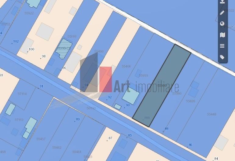 Teren intravilan 1200 mp  Cornetu - strada Podisor - toate utilitatile - Poză 3