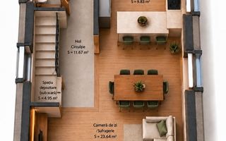 Duplex premium, 4 camere, 170 mp, Europa - Poză 10