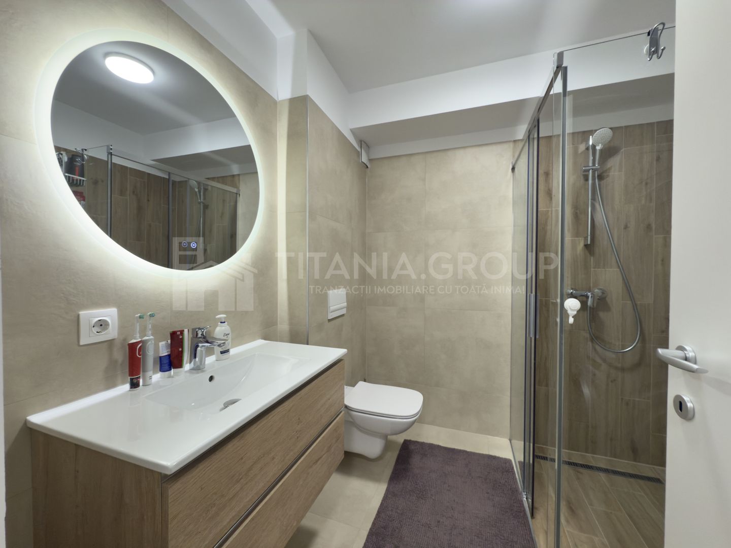 Apartament modern 3 camere, etaj intermediar + parcare - zona Coresi - Poză 8
