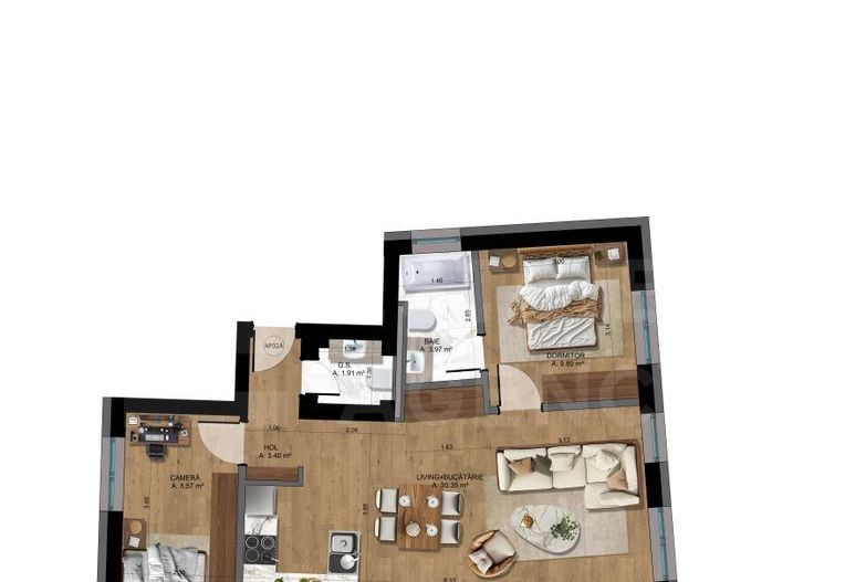 Vânzare, apartament, 3 camere, București - Poză 7