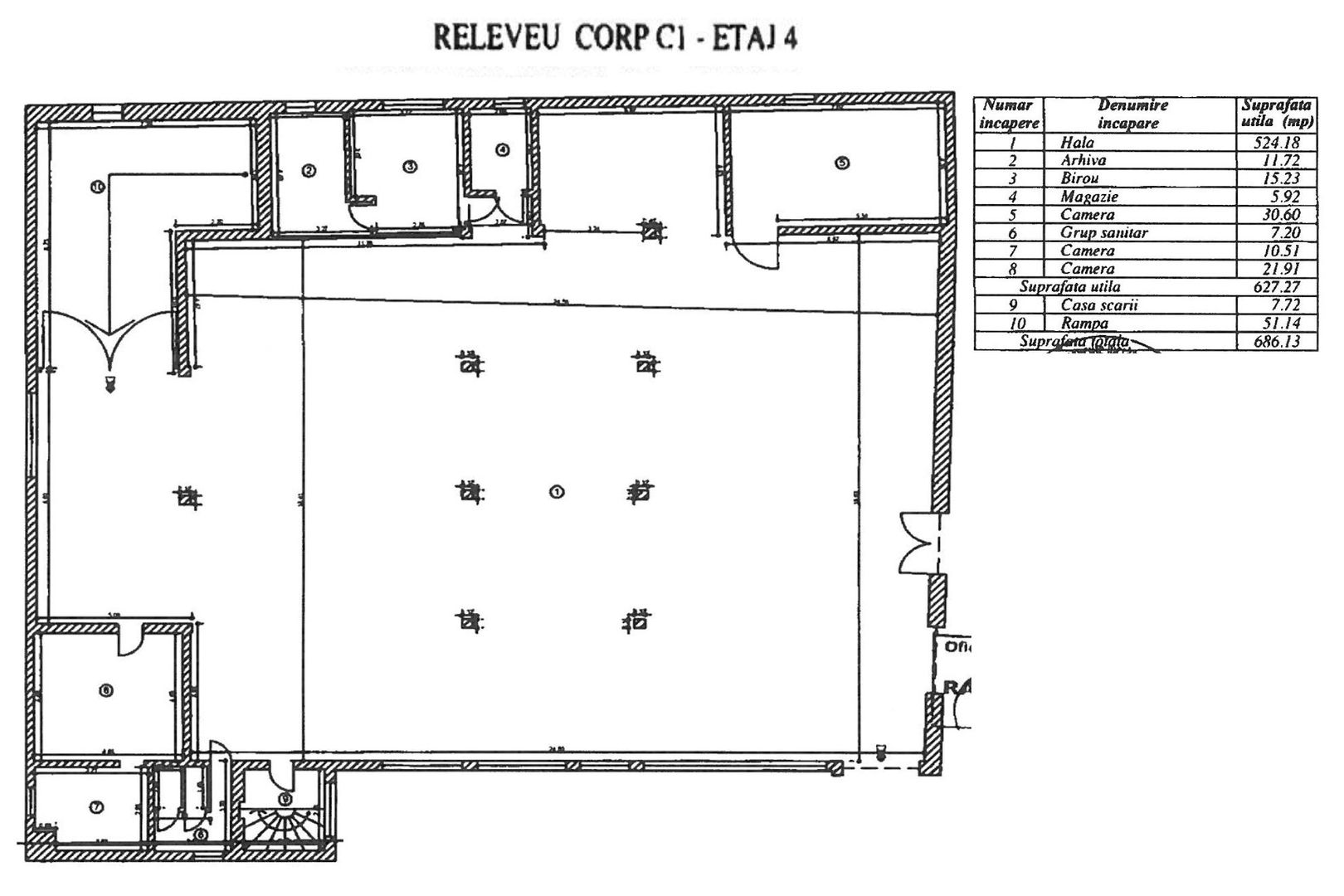 Prezentare Clădire – Zona Titulescu / Pasajul Basarab - Schiță 16