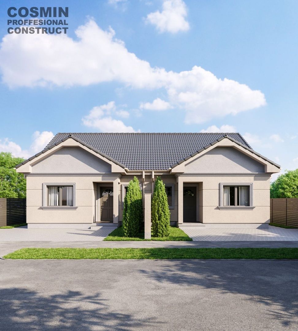 DUPLEX, TEREN GENEROS, MOSNITA VECHE - Poză 1
