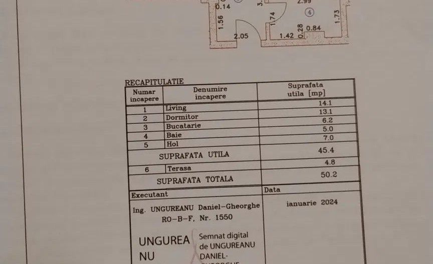 2 camere Premium | Novum 56B | Bloc 2024 | Centrala - Poză 9
