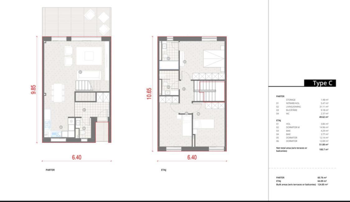 Casa 4 camere cu 2 locuri de parcare - Poză 21