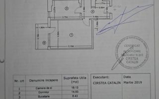 Apartament 2 camere Rotar Park 1, Pacii, Militari - Schiță 7