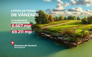 Teren 69.211 mp, Jilava granita cu Sect. 4, ideal investitie - Poză 1