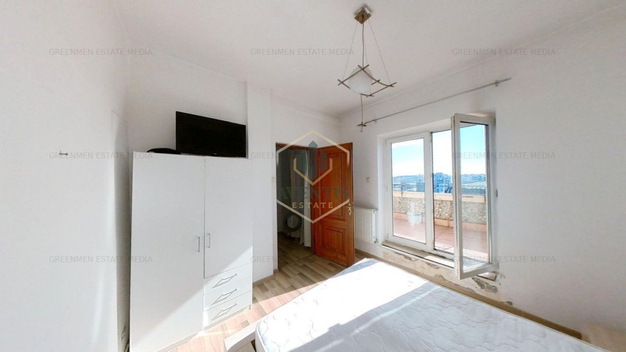 3 camere cu terasa spectaculoasa, vedere catre Universitate si Blvd Bratianu - Poză 15