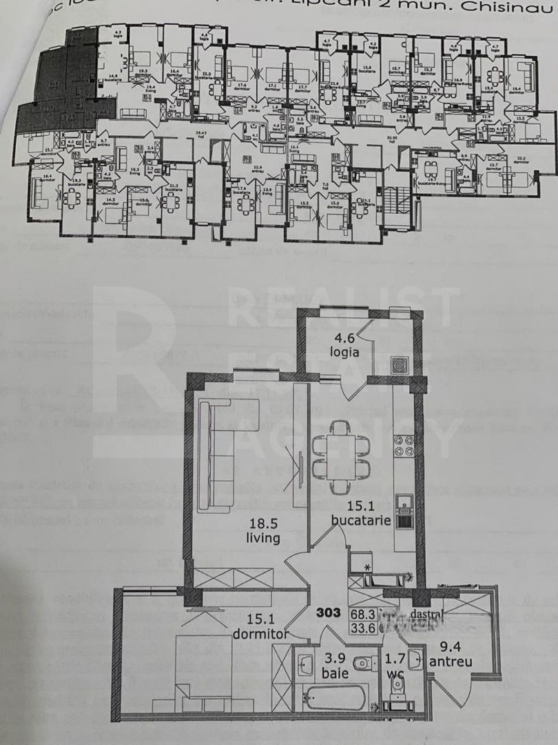 Vânzare, apartament, 2 camere, str. Alba Iulia, Buiucani - Poză 2