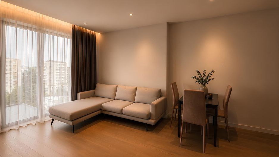 Apartament 3 camere cu terasă și vedere urbană | One Herăstrău Towers - Poză 6