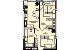 Vânzare apartament, 1 cameră, str. Ialoveni, Telecentru - Poză 3