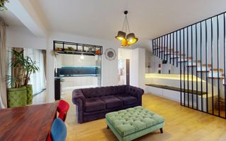 Popesti-Leordeni central vila individuala 130m utili curte 200 mp - Poză 3