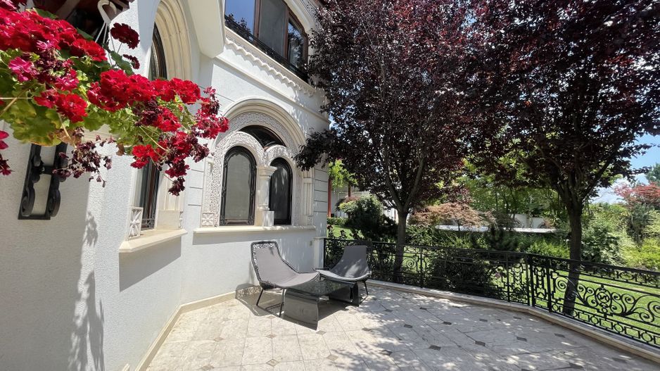 Domeniu vila Balotesti 4000 mp teren 60 m deschidere lac - Poză 9