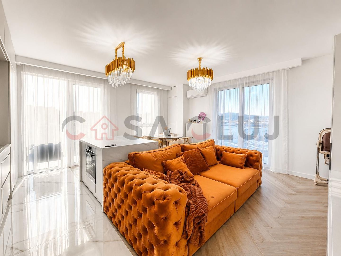 Apartament ultramodern de 3 camere, bloc nou, Mărăști ! - Poză 1