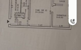 Vând apartament parter rond Zimbru - Poză 1