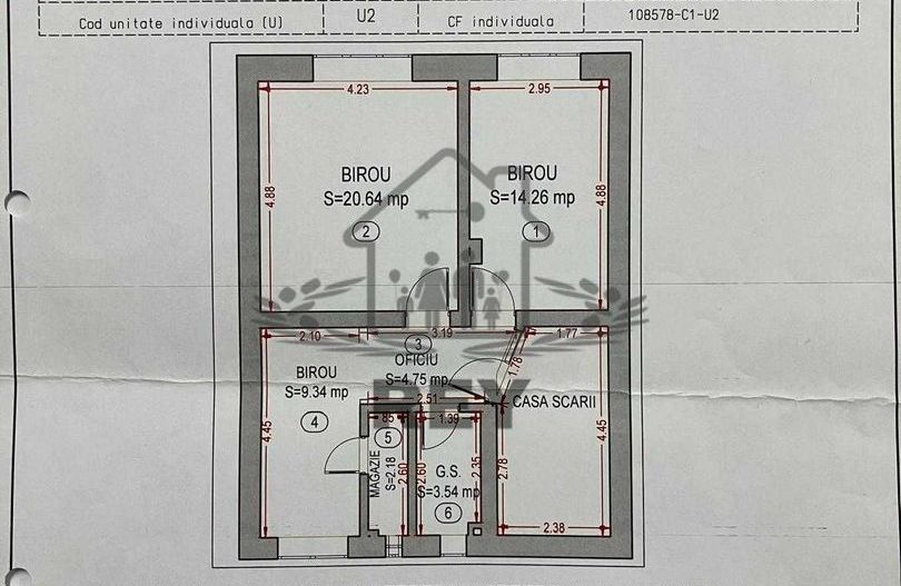 Imobil 3 niveluri, renovat, cu spațiu comercial si 2 ap.- Bd. Victoriei - Poză 22