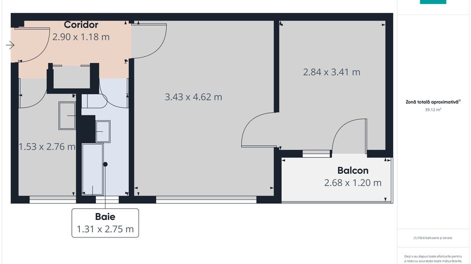 Oportunitate de Investiție! Apartament 2 camere - Zona Iosefin - Poză 11