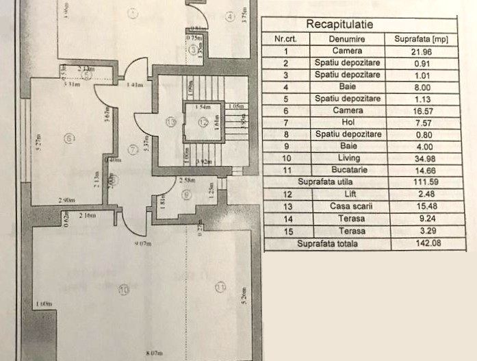 Apartament Superb 3 Camere 124mp cu 2 Terase Primăverii - Poză 4