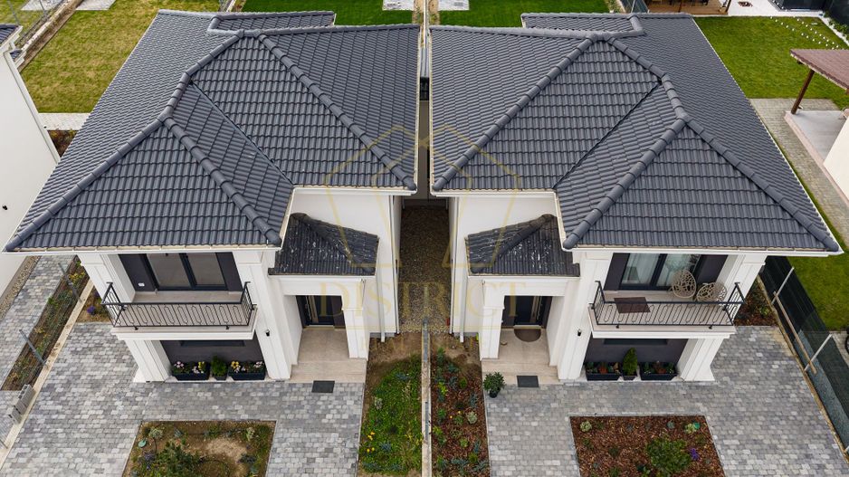 Duplex modern cu 4 camere despartit prin camera tehnica I Mosnita Noua - Poză 1