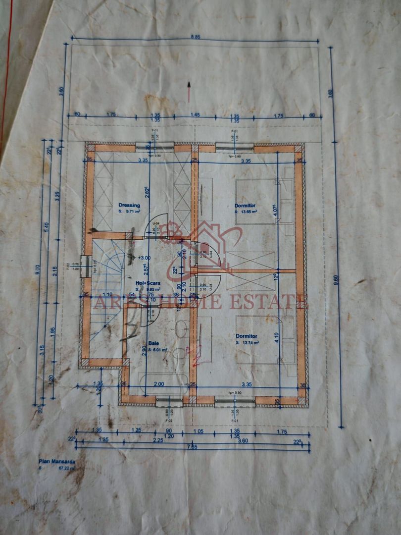 Casa individuala P+M Giroc. Strada linistita doar de case. Comsion 0 - Poză 12