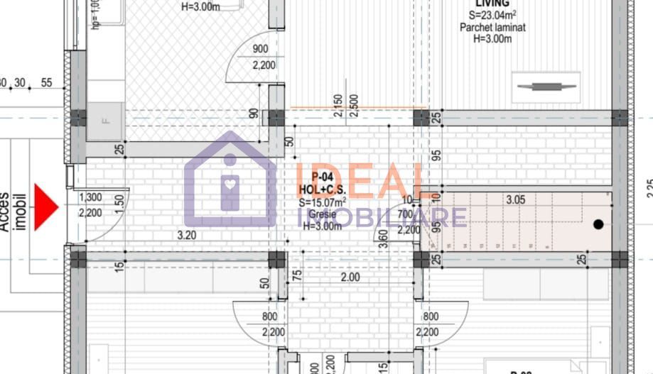 Casa Individuala cu 4 camere si 380 mp curte, in Cristian - Schiță 5