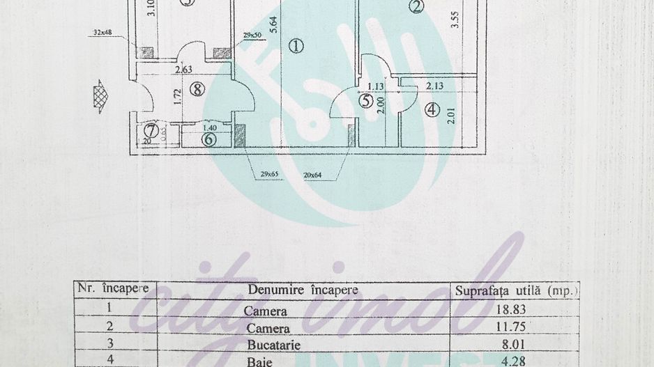 2 cam cu CENTRALA PROPRIE la 4 minute distanta de Parcul Tineretului - Poză 13