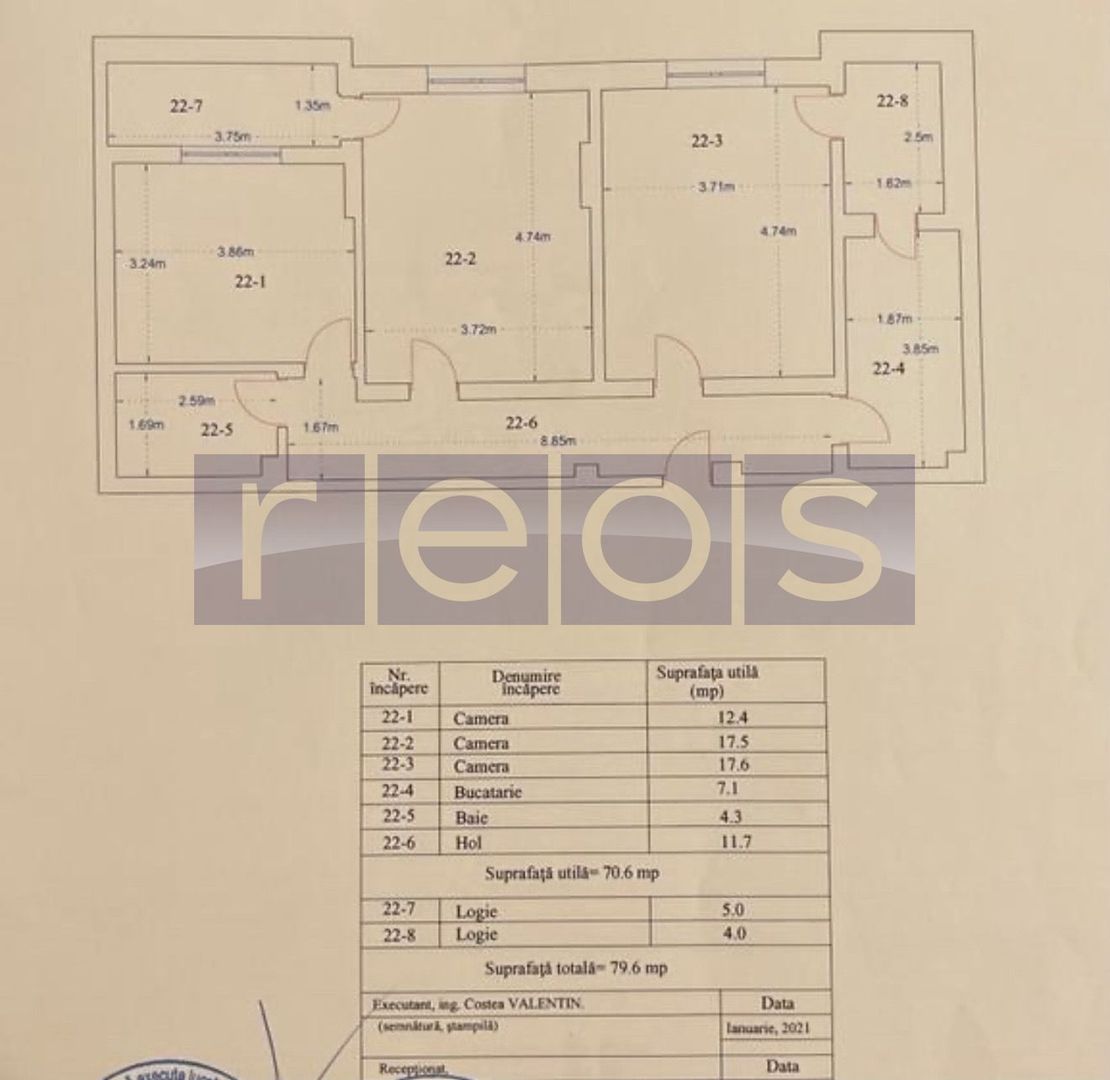 VÂNZARE 3 CAMERE | THEODOR PALLADY | LOC DE PARCARE INCLUS - Poză 16