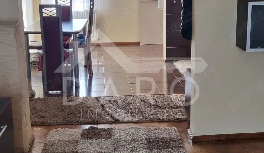 Inchiriez apartament cu 3 camere in Tudor, modificat si amenajat complet mobilat. - Poză 9