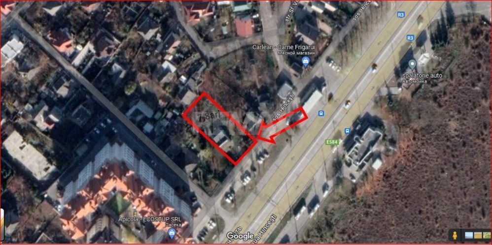 Teren pentru construcții în Chișinău, 7 ari. De vânzare, pe Șoseaua Hâncești. Prima linie - Poză 2