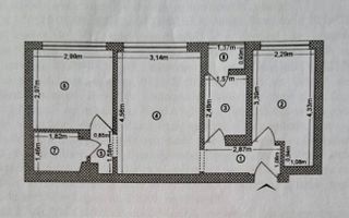 Apartament compact de vanzare, trei camere,  Apusului, 0% comision cumparator - Poză 14