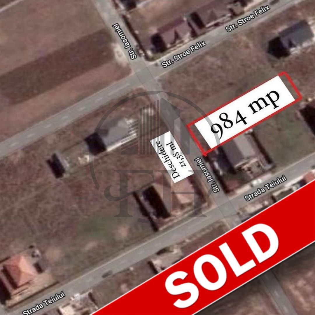 SOLD/ VANDUT Teren Cumpana / Strada Castanilor - Poză 1