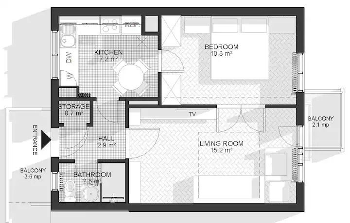 Apartament 2 camere, primitor si vibrant, Central- Univ. Politehnica - Poză 17
