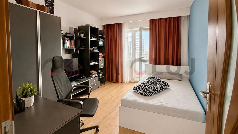 3 camere decomandate, etaj intermediar, zona Primăverii - Poză 4