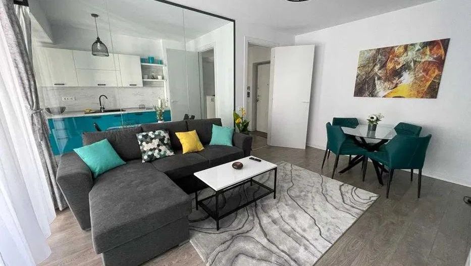 Apartament 2 camere utilat mobilat complet Complex Rezidential Cloud9 - Poză 6